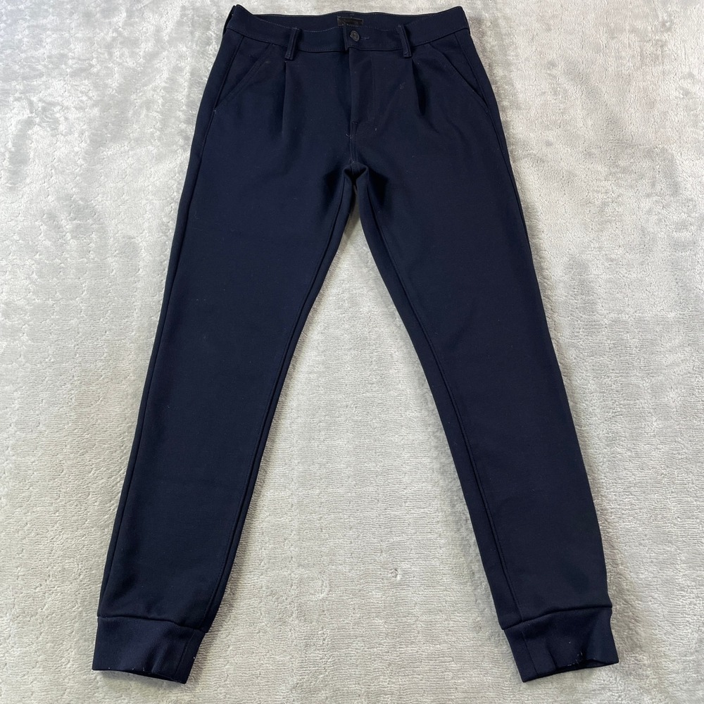 Mother Pleated Trainer Pants Womens‎ 26 Blue Mom Preppy Luxury Casual